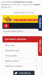 Mobile Screenshot of colorbetafinis.cz